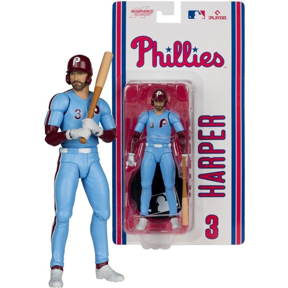 McFarlane SportsPicks - MLB - Bryce Harper (Philadelphia Phillies) 6" Action